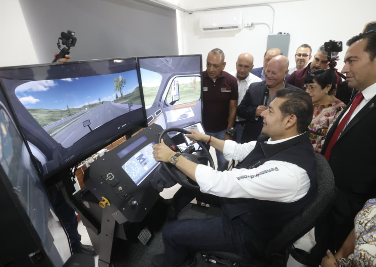 En Puebla, el primer Centro de Capacitación y Adiestramiento para operadores de transporte de carga